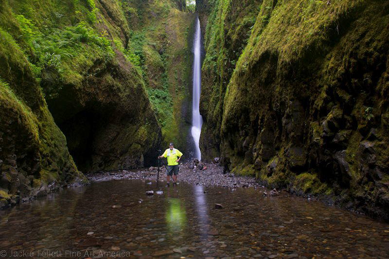 oneonta Gorge.jpg - Oneonta Gorge, Lower Oneonta Falls