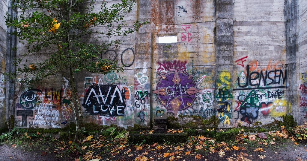 Fuel_Bunker-North_Wall.jpg - Fuel Bunker, Vernonia, Oregon